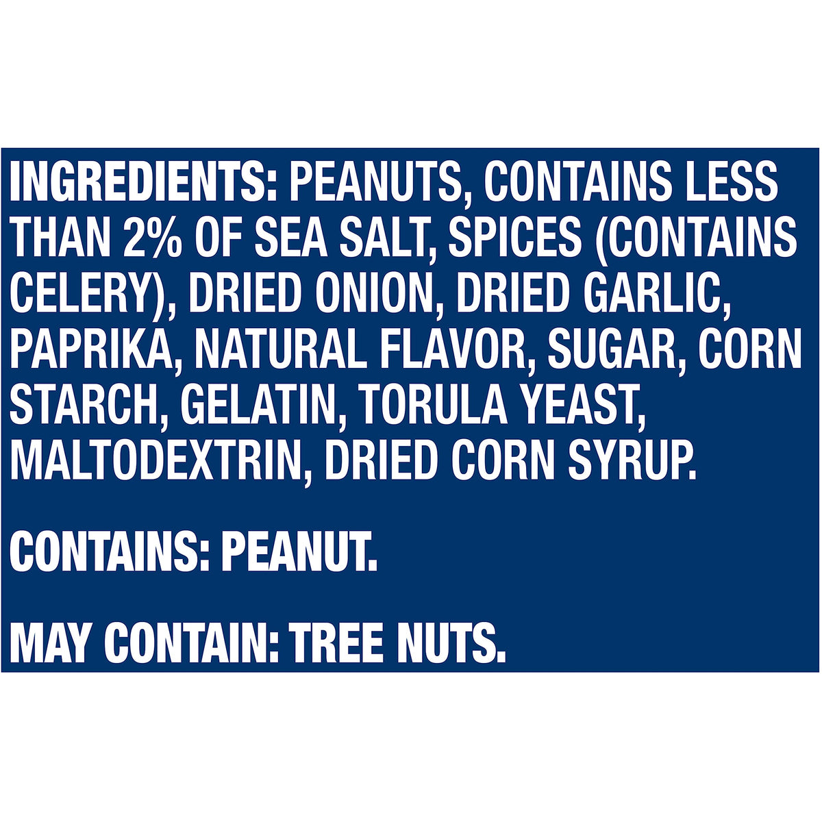 Salted Dry Roasted Peanuts by PLANTERS – 52 oz Canister (Pack of 6), Model 77S3399
