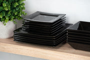 10 Strawberry Street Black / 30 PC / 1 Dinnerware Sets