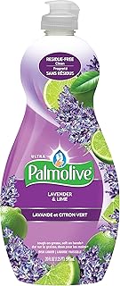 Palmolive Ultra Liquid Dish Soap,Lavender & Lime - 20 Fluid Ounce (9 Pack)