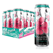 AriZona Black and White Tea / 22 Fl Oz (12 Pack) / 12 Iced Tea