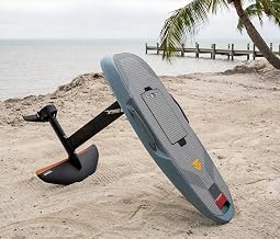 Flyer EVO PRO Plus - Electric Hydrofoil Board, Electric Surfboard & Paddle Board, Performance Motor, Large Battery, Voyager C1500 Wing (Short Mast - 27")