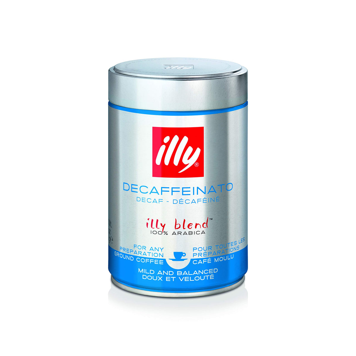 Illycaffe Coffee Grnd Decaf Reglr – 9.0932 cm x 8.9916 cm x 14.7066 cm, Pack of 2, Model EC30