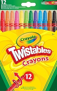 CrayolaTwistables Crayons, Pack of 12 - Multicolour