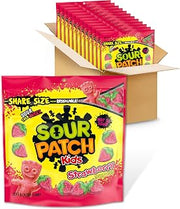 Sour Patch Kids Strawberry Soft & Chewy Candy, Share Size, Bulk Candy, 12 - 12 oz Bags