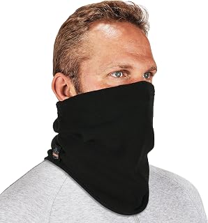 Ergodyne N-Ferno 6960 Winter Neck Gaiter, Fleece Lined, Black