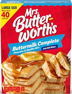 Mrs. Butterworth's Complete Buttermilk Pancake and Waffle Mix, 32 oz