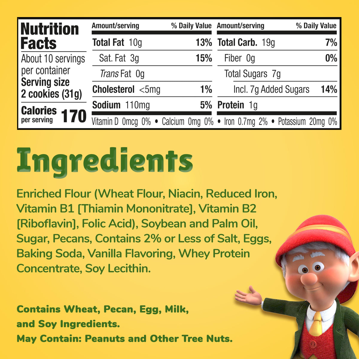 Sandies Pecan Cookies by Keebler – 11.3 Ounce (Pack of 1), Model 00027800065572