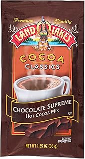 Land O Lakes Chocolate Supreme Hot Cocoa Mix, 1.25 Ounce (Pack of 12)