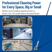 Commercial Dust Mop Handle by Carlisle FoodService Products – 1 Pack, Metal, Blue, Model 36201300