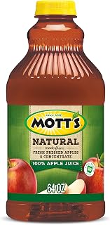 Mott's Apple Juice, 64-Ounce Bottles (Pack of 8)