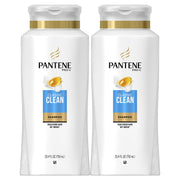 Shampoo, Pro-V Classic Clean, 25.4 fl oz, Twin Pack by Pantene – 25.4 Fl Oz (Pack of 1), Shampoo, Classic Clean, Model PR-COM-RT-X835247
