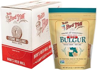 Bob's Red Mill Red Bulgur/Red Wheat, 24oz (4 Pack)