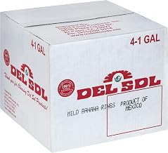 Savor Brands Mild Banana Pepper Rings, 128 Ounce -- 4 per case.