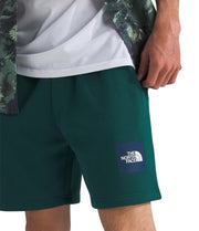 Men's Box NSE Regular Short by The North Face – Cotton, Deep Nori/Estate Blue, Model NF0A8C1J