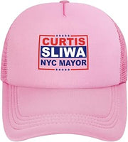 Curtis Sliwa for NYC Mayor Hats New York City 2026 Election Trucker Hat Mesh Back Baseball Caps
