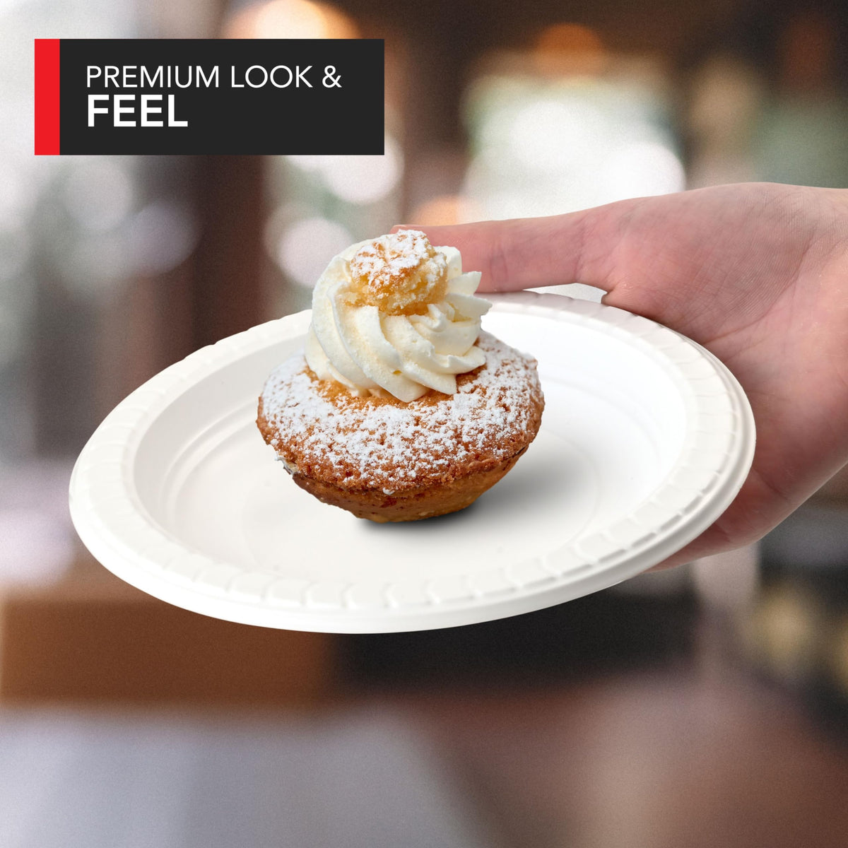 Stock Your Home 400 / 16 Pack Pack of 25 / White Plates