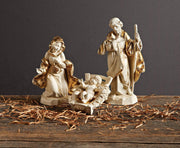 Holy Family Set - 12" Scale by Fontanini – 12", manufactured wood, Golden, Pack of 3, Model 54120