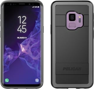 Pelican Protector Phone Case for Samsung Galaxy S9 (Black/Light Gray)