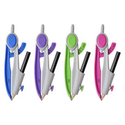 Safety Educational and Hobby Protractor () by Westcott – 1 Count (Pack of 1), Steel, Assorted Colors, Model 16290