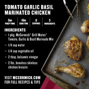 McCormick Tomato by Grill Mates – 0.87 Ounce (Pack of 1), Model 052100625348