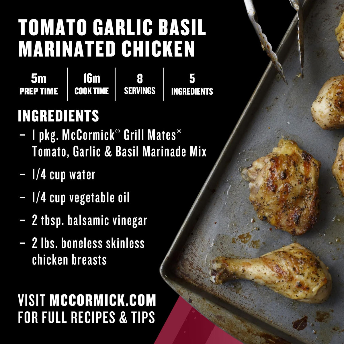 McCormick Tomato by Grill Mates – 0.87 Ounce (Pack of 1), Model 052100625348
