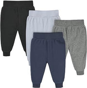 Gerber Baby Boys 4-Pack Microfleece Sweatpants