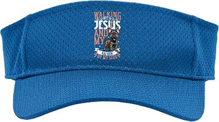Jesus and Dog - Kai Ken Sport Sun Visor