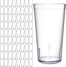 Carlisle Plastic Tumbler, 20 oz, Pebble Textured, Stackable, 72-Pack