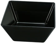 Rome Square Bowl by Yanco – 18 ounces, Melamine, Black, Pack of 48, Model RM-405BK