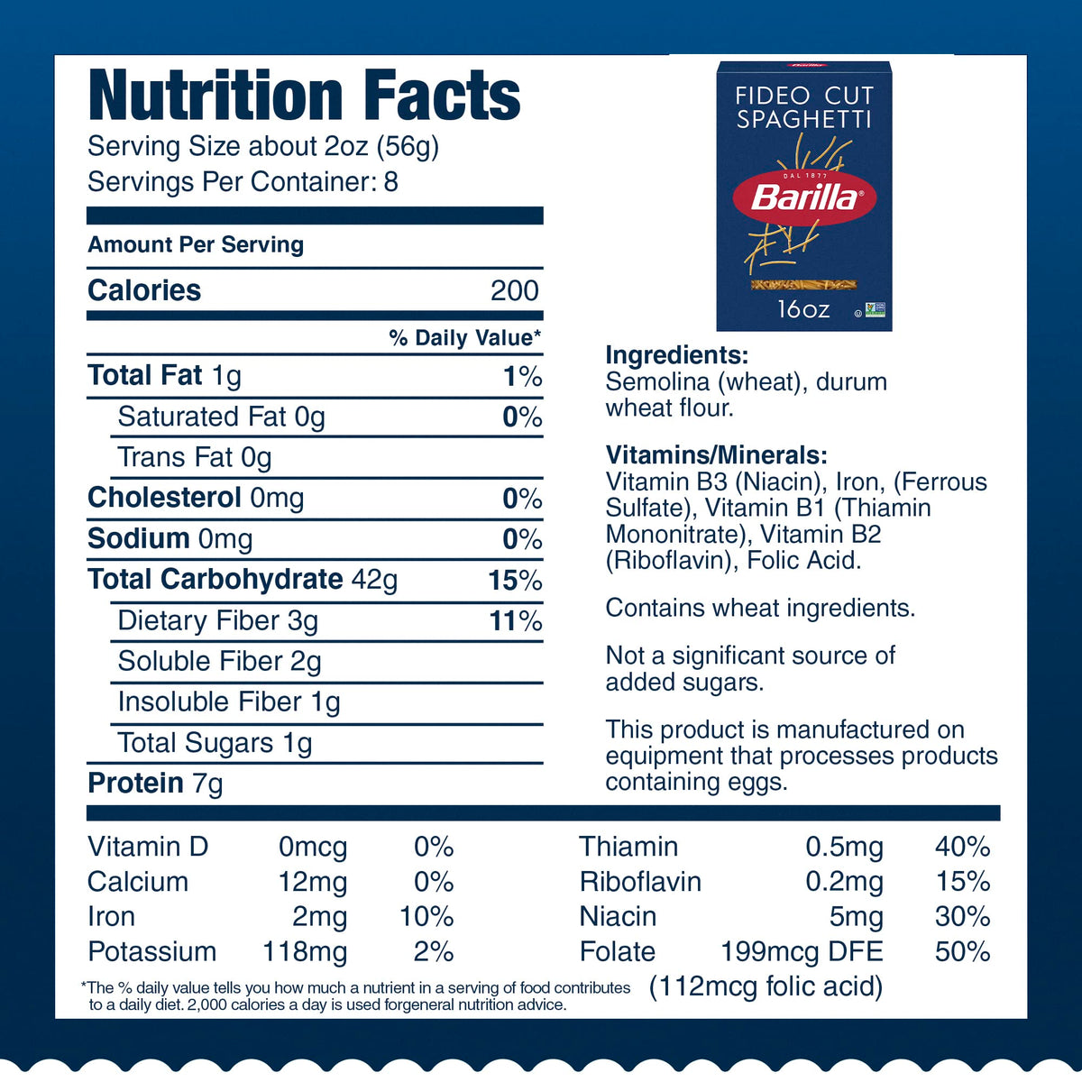 Cut Spaghetti Pasta 16 oz by Barilla – 16 Ounce (Pack of 1), Model 212-38-0315