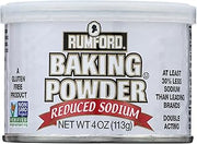 Rumford Reduced Sodium Baking Powder, 4 Ounce