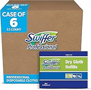 Swiffer Dry Cloth 10" Refill Pads for Swiffer Sweeper (32 count, 6 pack)