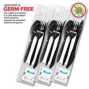 Stock Your Home Black / 1000 Pack / Casual Spoons