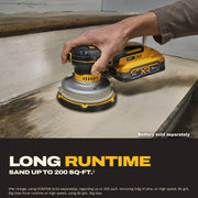 20V MAX XR 6 in. Cordless Random Orbital Sander () by DEWALT – Black, Yellow, Model DCW230B