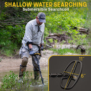 Garrett Metal Detector Bundle by Garrett Metal Detectors – Metal, Black, Model ACE APEX