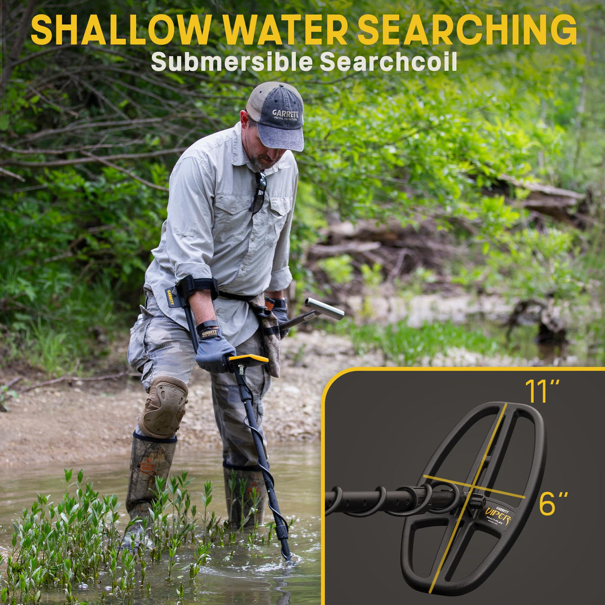 Garrett Metal Detector Bundle by Garrett Metal Detectors – Metal, Black, Model ACE APEX