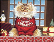 Lang, Squeaky's Christmas Boxed Christmas Cards (18 pack) w/Decorative Box by Lowell Herrero