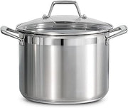 Tramontina Lock & Drain Stainless Steel 8-Quart Pasta Pot and Strainer