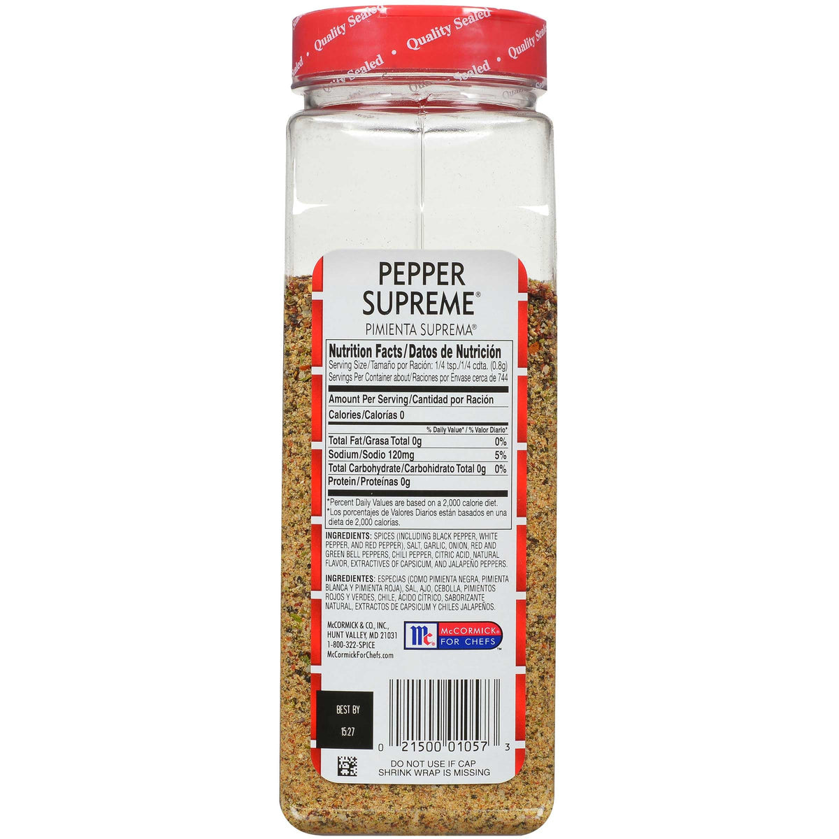 Lawry`s Pepper Supreme by McCormick – Pack of 6