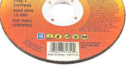 Forney 71849 4-1/2-Inch by 1/8-Inch A36T-BF Type 1 Metal Cut Off Wheel with 7/8-Inch Arbor
