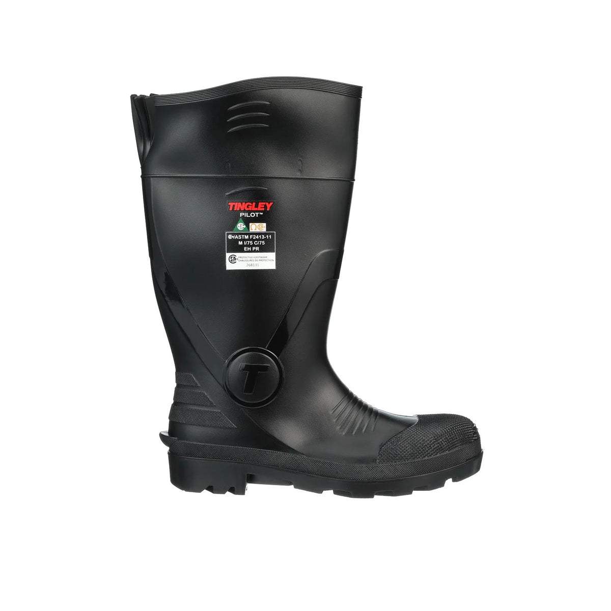 Tingley 31341 PVC Boot, Black - 12