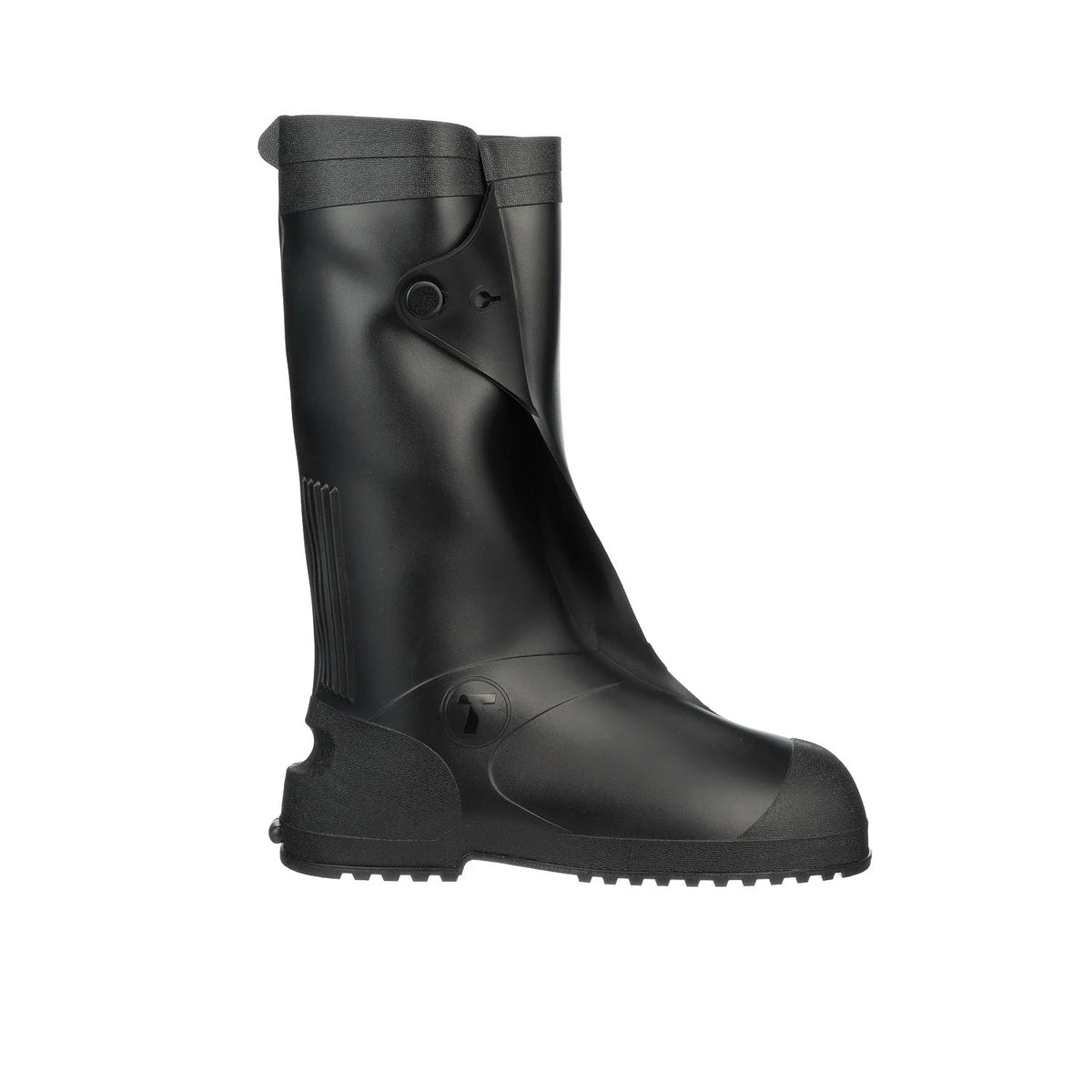 Tingley 45850 PVC Overshoe Unisex, 17" High, Black - XS