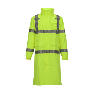 Tingley C24122 Polyester Coat, 48" Long, Yellow - 2XL