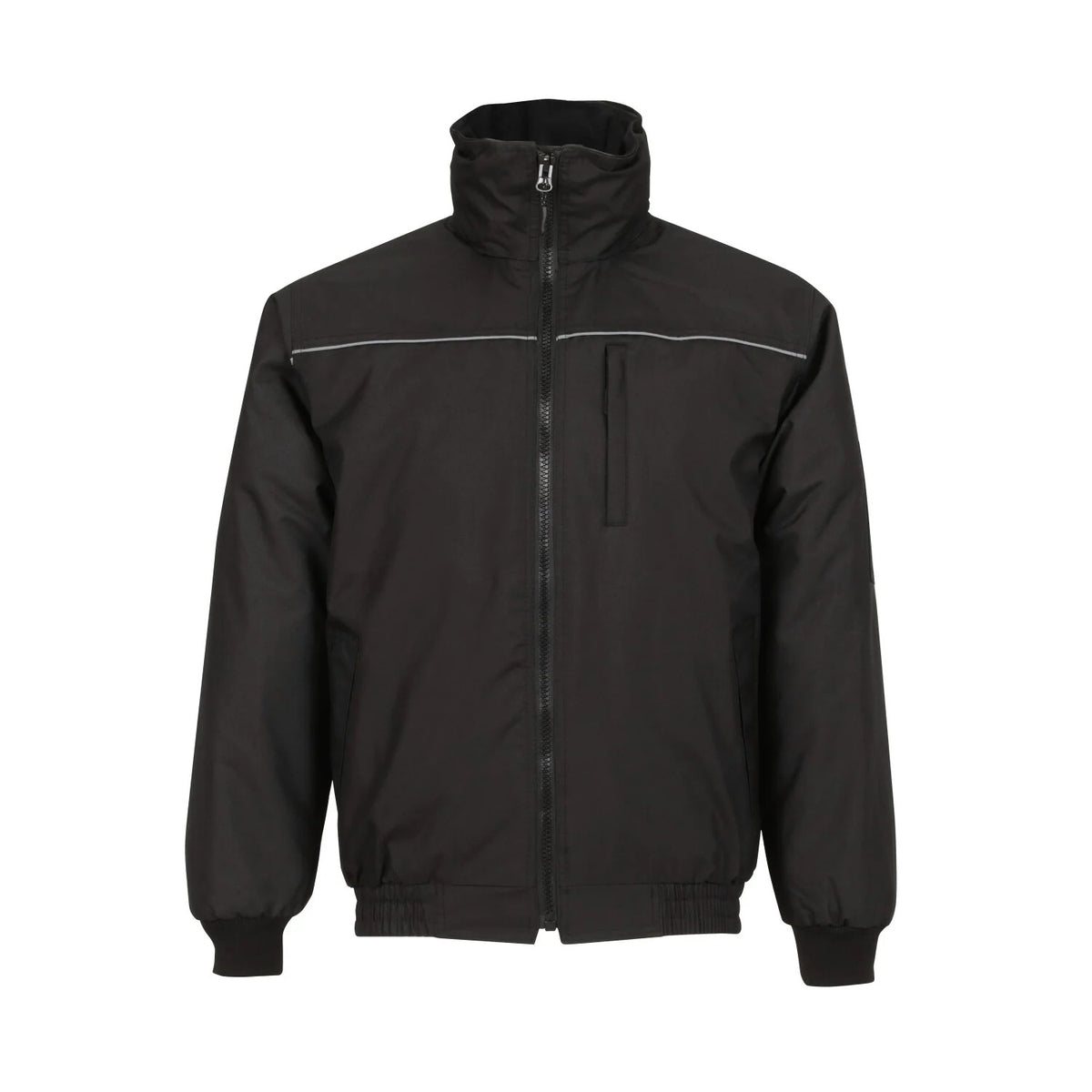 Tingley J26113 Polyester Bomber Jacket, Black - 3XL