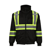 Tingley J26123C Polyester Bomber Jacket, Black - 2XL
