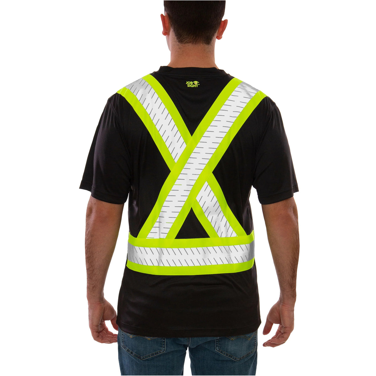 Tingley S74023C Polyester Safety Shirt, Black - photo 3