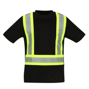 Tingley S74023C Polyester Safety Shirt, Black - S