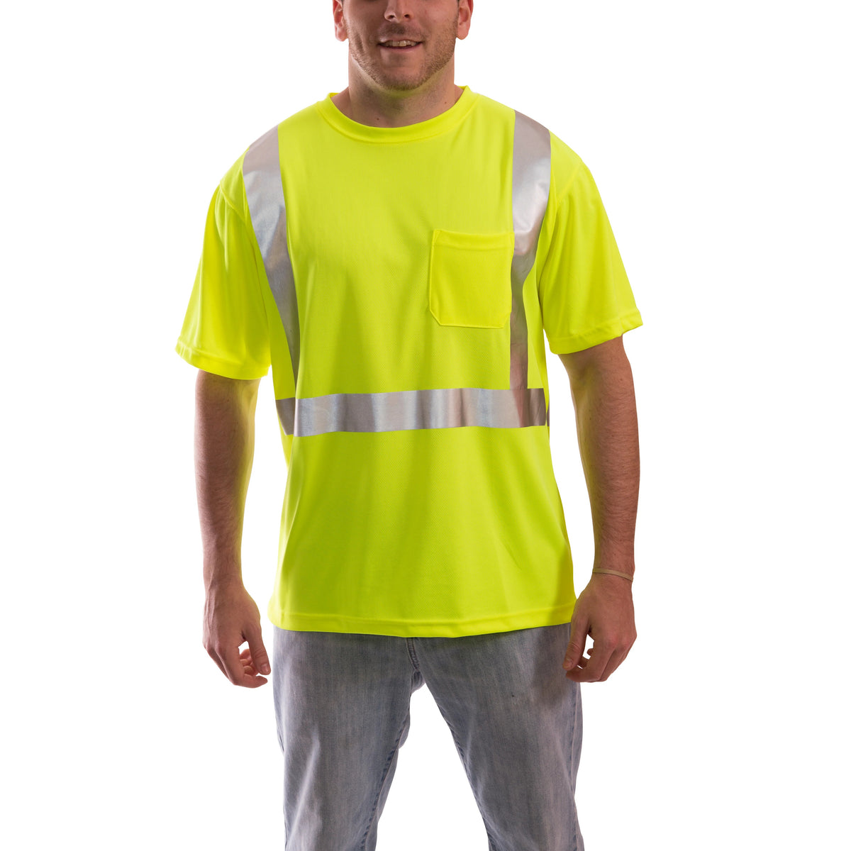 Tingley S75022 Polyester Safety Shirt, Green - 5XL