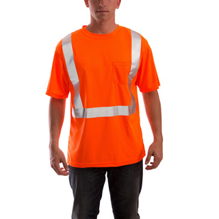 Tingley S75029 Polyester Safety Shirt, Orange - 2XL