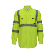 Tingley S76522 Polyester Safety Shirt, Green - 3XL